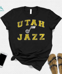 '47 Brand Men's Utah Jazz Black Union Arch T Shirt