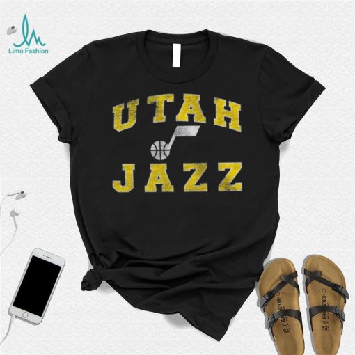 ’47 Brand Men’s Utah Jazz Black Union Arch T Shirt