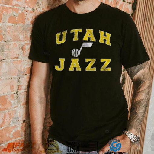 ’47 Brand Men’s Utah Jazz Black Union Arch T Shirt