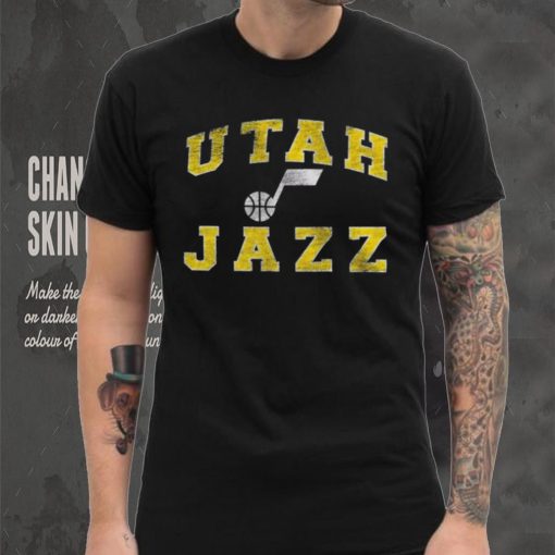 ’47 Brand Men’s Utah Jazz Black Union Arch T Shirt