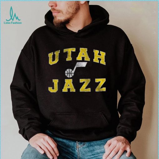 ’47 Brand Men’s Utah Jazz Black Union Arch T Shirt