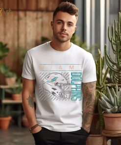 '47 Men's Miami Dolphins Reflex Franklin White T Shirt