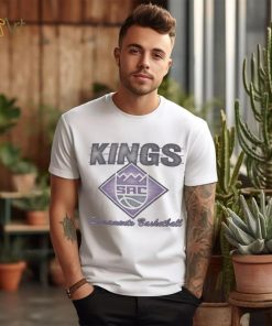 '47 Women's Sacramento Kings White We Have Heart Frankie T Shirt