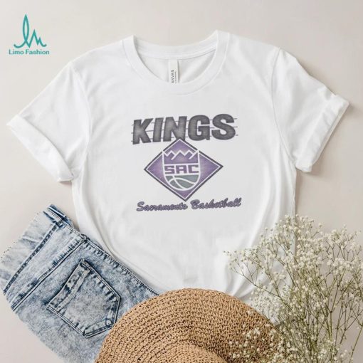 '47 Women's Sacramento Kings White We Have Heart Frankie T Shirt