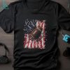 4th Of July Football Usa American Flag Patriotic Shirt