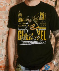 500 Level Pittsburgh Penguins Jake Guentzel City Black T Shirt