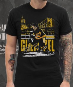 500 Level Pittsburgh Penguins Jake Guentzel City Black T Shirt