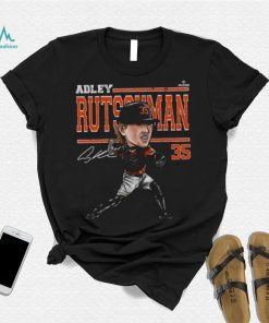 500 Level Youth Baltimore Orioles Black Adley Rutschman Cartoon T Shirt