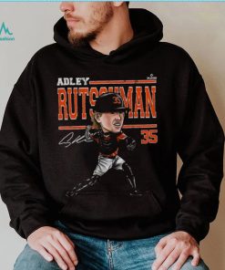 500 Level Youth Baltimore Orioles Black Adley Rutschman Cartoon T Shirt