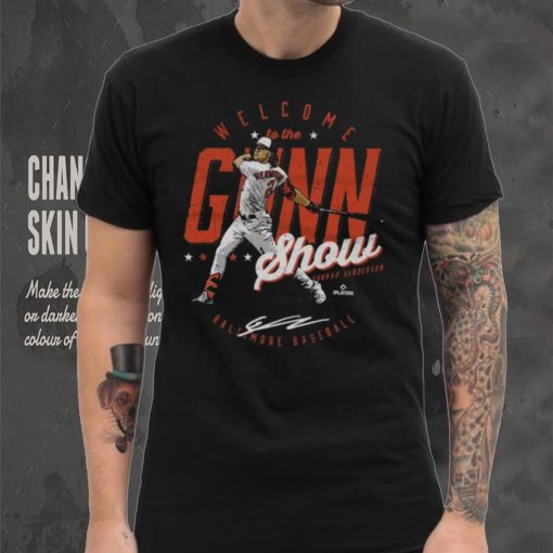 500 Level Youth Baltimore Orioles Gunnar Henderson Black T Shirt