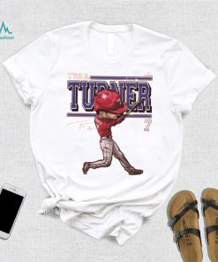 500 Level Youth Philadelphia Phillies Trea Turner Cartoon T Shirt