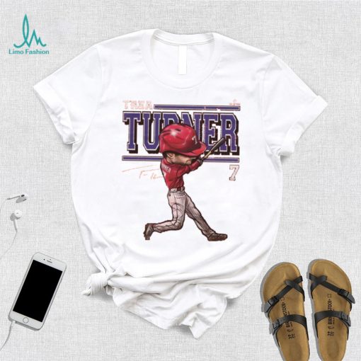500 Level Youth Philadelphia Phillies Trea Turner Cartoon T Shirt