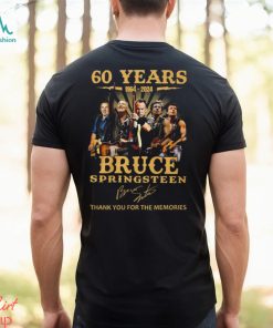 60 Years 1964 – 2024 Bruce Springsteen Thank You For The Memories T Shirt