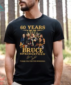 60 Years 1964 – 2024 Bruce Springsteen Thank You For The Memories T Shirt
