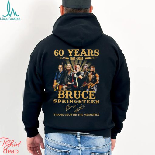 60 Years 1964 – 2024 Bruce Springsteen Thank You For The Memories T Shirt