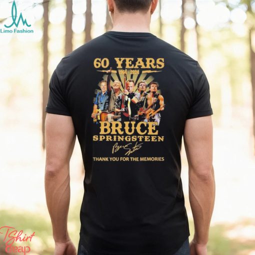 60 Years 1964 – 2024 Bruce Springsteen Thank You For The Memories shirt