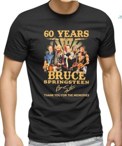 60 Years 1964 – 2024 Bruce Springsteen Thank You For The Memories shirt