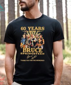 60 Years 1964 – 2024 Bruce Springsteen Thank You For The Memories shirt