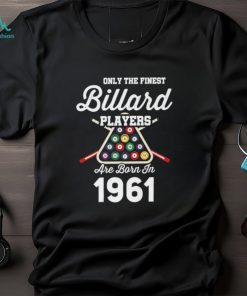 62 Year Old Pool Billiard Tshirt
