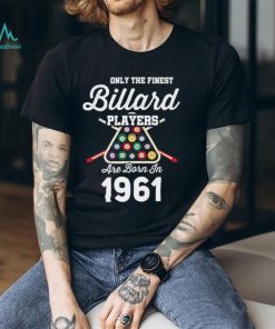 62 Year Old Pool Billiard Tshirt