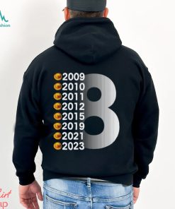 8 Ballon D'Or Years T shirt