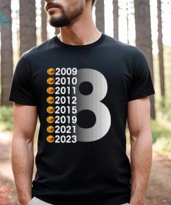 8 Ballon D'Or Years T shirt