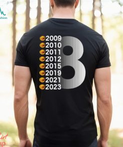 8 Ballon D'Or Years T shirt