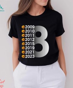 8 Ballon D'Or Years T shirt