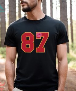 87 and Pink Lipstick T Shirt