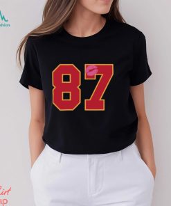 87 and Pink Lipstick T Shirt