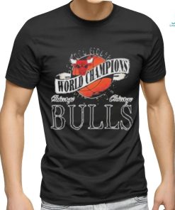 90s Chicago Bulls 1991 NBA Finals World Champions T shirt
