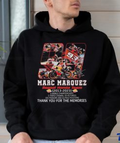 93 Marc Marquez Repsol Honda Team 2013 2023 Thank You For The Memories Signature Shirt