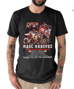 93 Marc Marquez Repsol Honda Team 2013 2023 Thank You For The Memories Signature Shirt