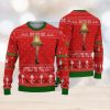 Waste Management Mack Front Loader Ugly Christmas Sweater