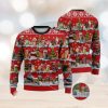 Waste Management Mack Front Loader Ugly Christmas Sweater