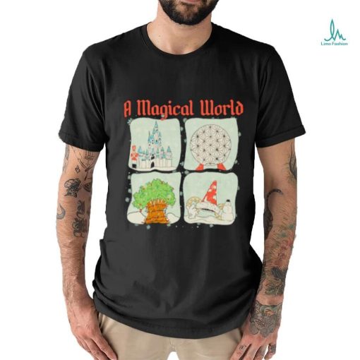 A Magical World merry Christmas shirt