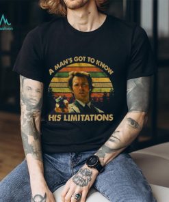 A Man’s Got To Know His Limitations Clint Eastwood T Shirt – Limited Edition