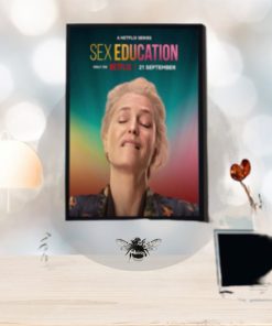 A Netflix Series Sex Education Season 4 On Netflix 21 September Gillian First Home Decor Poster Canvas