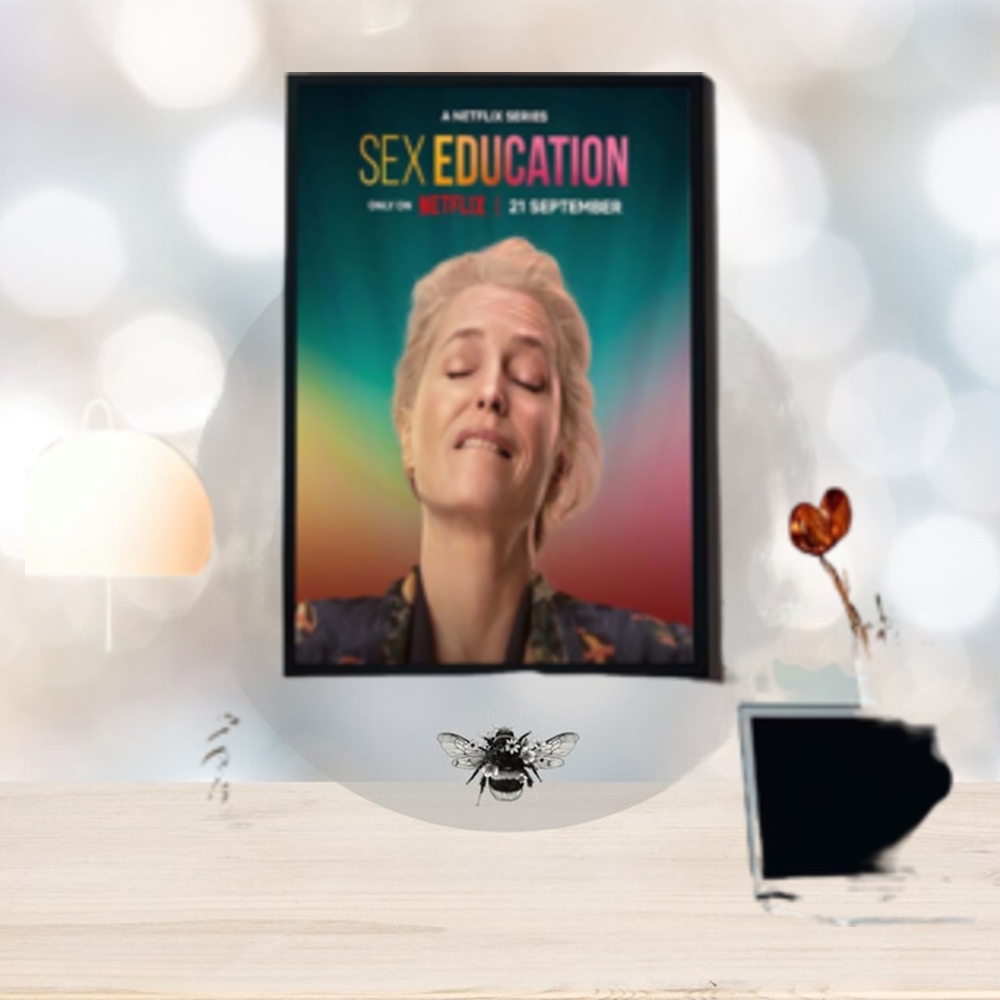 A Netflix Series Sex Education Season 4 On Netflix 21 September Gillian First Home Decor Poster Canvas A Netflix Series Sex Education Season 4 On Netflix 21 September Gillian First Home Decor Poster Canvas