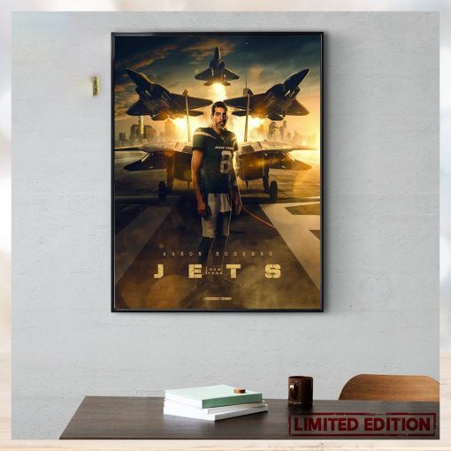 A New Era In New York Jets Aaron Rodgers Home Decor Poster Canvas