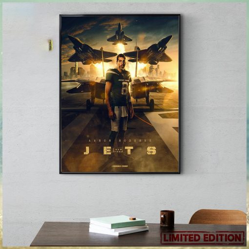 A New Era In New York Jets Aaron Rodgers Home Decor Poster Canvas