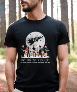 AC DC Band Members Abbey Road Christmas Signatures Shirt