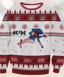 ACDC Christmas Sweater Unisex Ugly Sweater Christmas Gift