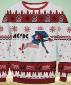 ACDC Christmas Sweater Unisex Ugly Sweater Christmas Gift