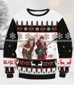 ACDC Lover Gift Funny Ugly Sweater Christmas Gift For Men And Women