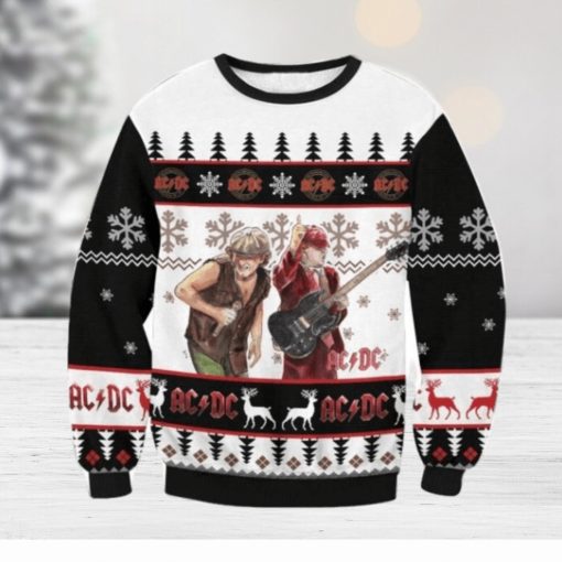 ACDC Lover Gift Funny Ugly Sweater Christmas Gift For Men And Women