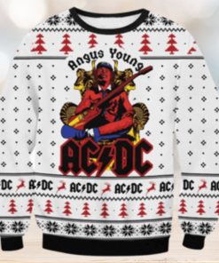 ACDC Sweater For Fans Ugly Sweater Christmas Gift