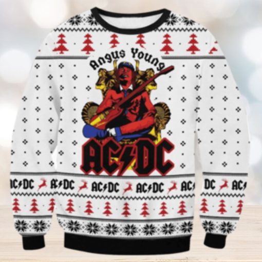 ACDC Sweater For Fans Ugly Sweater Christmas Gift