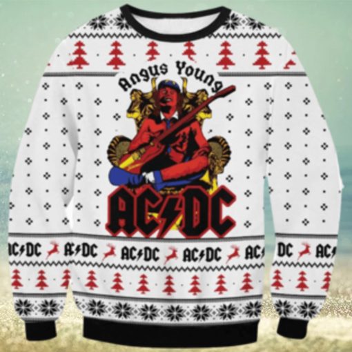 ACDC Sweater For Fans Ugly Sweater Christmas Gift