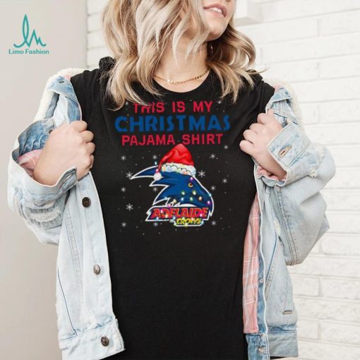 AFL This is christmas Pajamas T shirt Adelaide Crows T shirt
